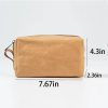 Eco Friendly Washable Paper Travel Toiletry Bag