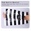 Striped PE Shopping Bag w/ Handle
