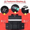 36L Waterproof Oxford Insulated Food Delivery Backpack