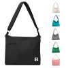 Canvas Zipper Pocket Crossbody Shoulder Bag