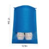 Dustproof Non Woven Drawstring Shoe Bags w/ Clear Window