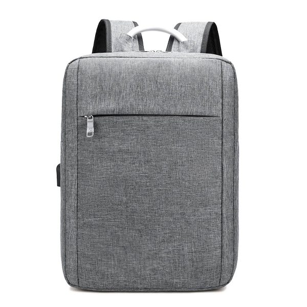 Men's Business Laptop Backpack w/ USB Charging Port