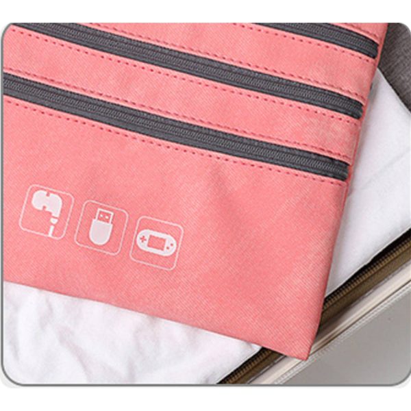 Mini Waterproof PU Leather Travel Storage Pouch