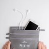 Mini Waterproof PU Leather Travel Storage Pouch
