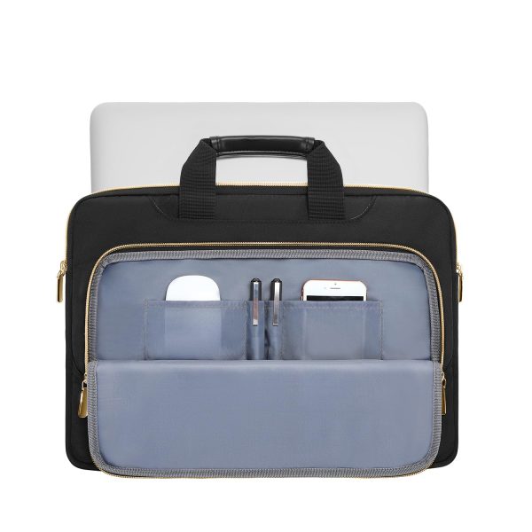 Oxford Waterproof Laptop Shoulder Bag w/ luggage strap
