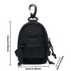 Mini Oxford Coin Backpack w/ Hook