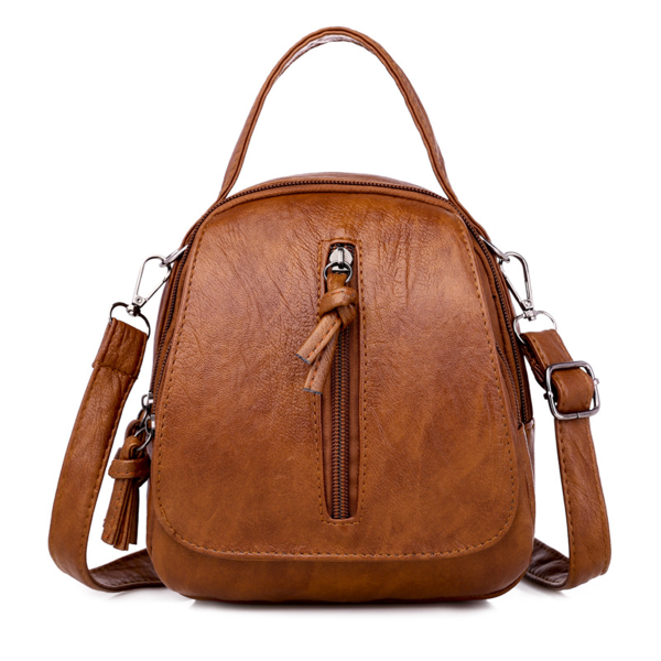 Women Genuine Leather Backpack Purse Travel Handbag College