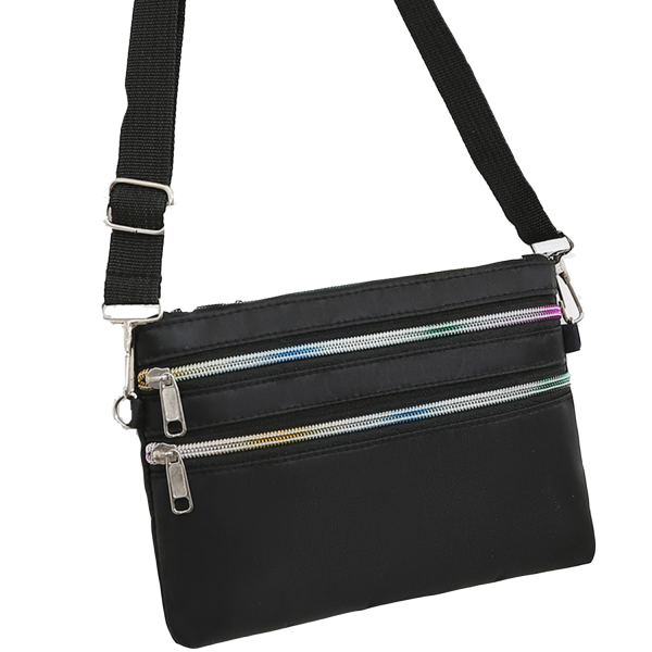 Large Capacity Printed Nylon Crossbody Bag