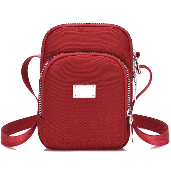 Mini Waterproof Oxford Crossbody Phone Bag