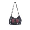 Pu Medium Antique Bicycle Large Capacity Crossbody Bag