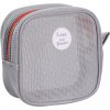 Mini Mesh Clear Zippered Toiletry Bag