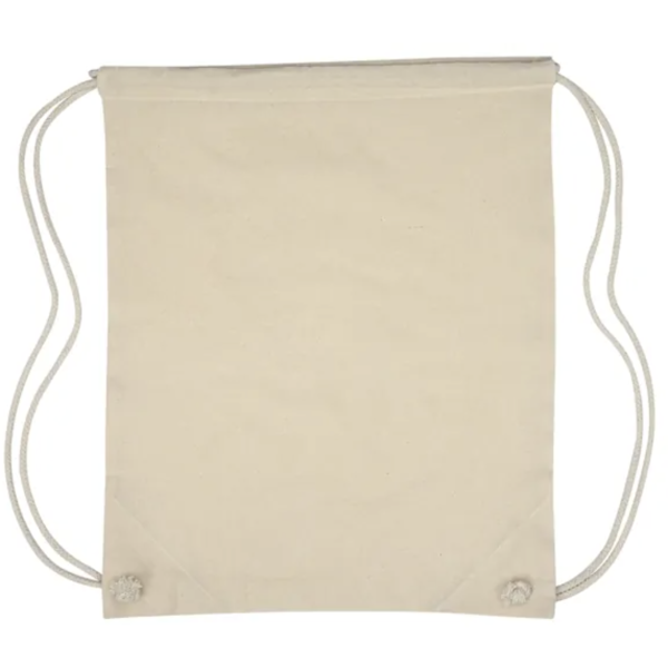 Cotton Canvas Drawstring Backpack Bags