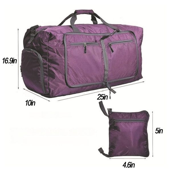 Foldable Large Capacity Polyester Duffle Bag