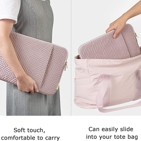 13" Waterproof Oxford Laptop Sleeve w/ Pockets