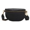 Adjustable Strap PU Leather Crossbody Bag