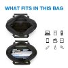 Portable High-Capacity Waterproof Computer Yoga Mat Tote Bag