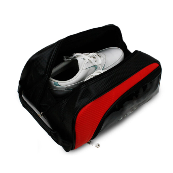 PU Leather Dustproof Golf Shoe Bag
