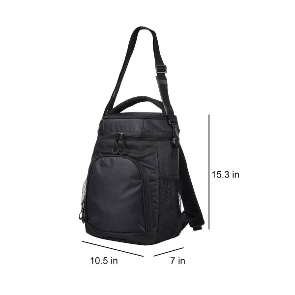 24 Can Oxford Insulated Cooler Backpack