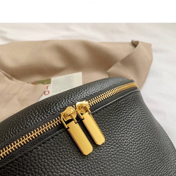 Adjustable Strap PU Leather Crossbody Bag