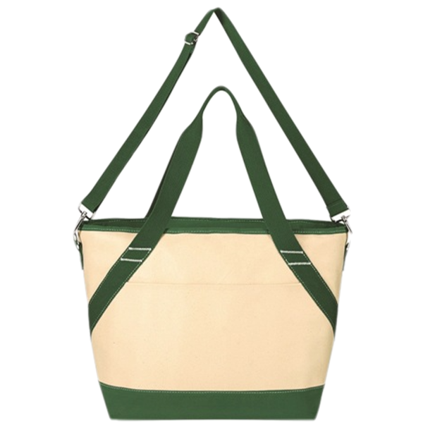 30L Canvas Insulated Cooler Lunch Bag