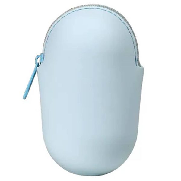 Waterproof Egg Shaped Silicone Mini Coin Purse