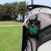 Velvet Clover Golf Drawstring Pouch