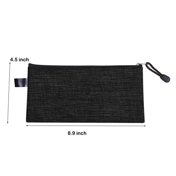 A6 Oxford Zipper Waterproof File Bag
