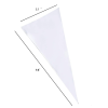 100PCS Clear Cone Shaped Plastic Treat Bags