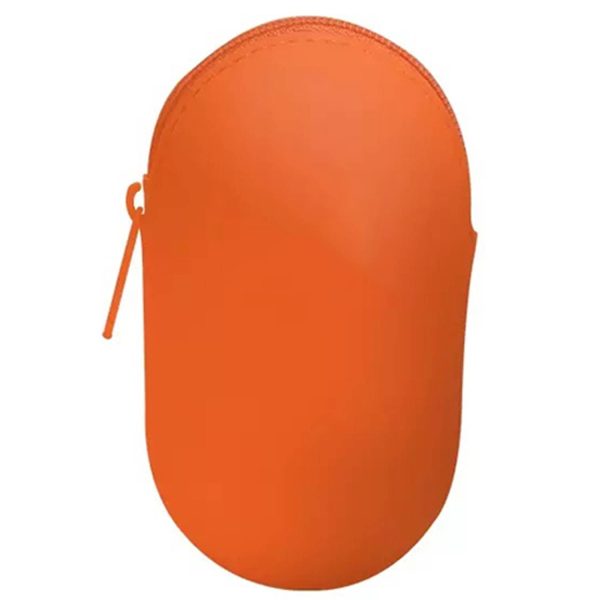 Waterproof Egg Shaped Silicone Mini Coin Purse