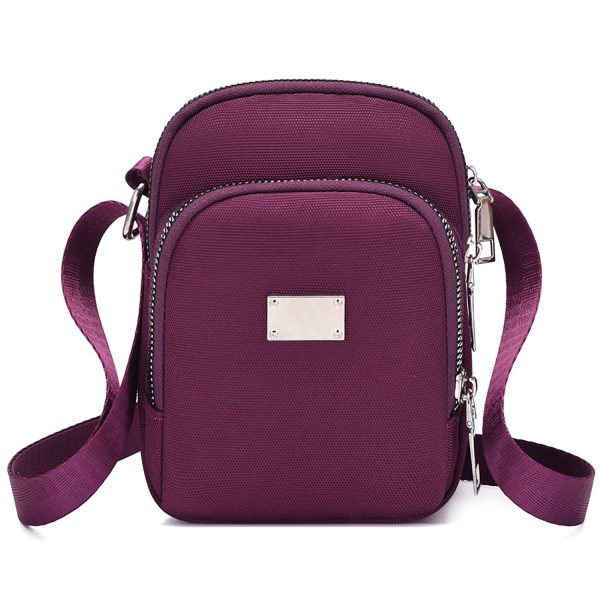 Mini Waterproof Oxford Crossbody Phone Bag