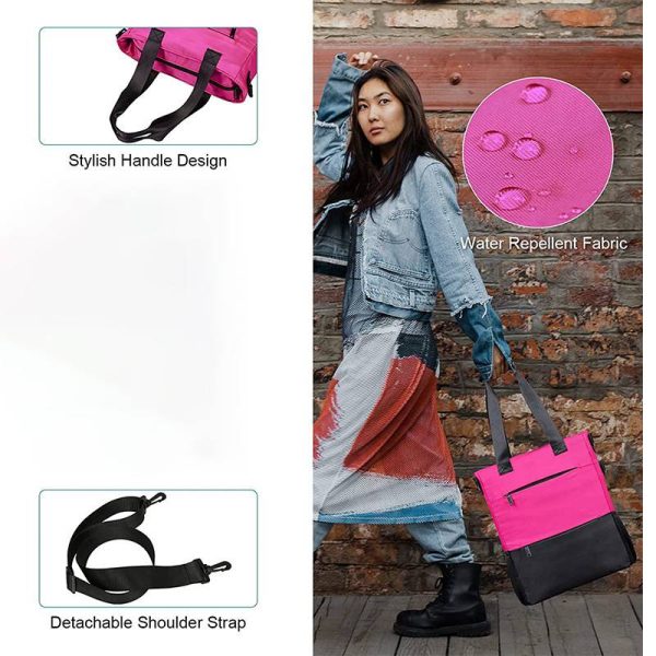 Convertible Women Laptop Water Resistant Casual Backpack