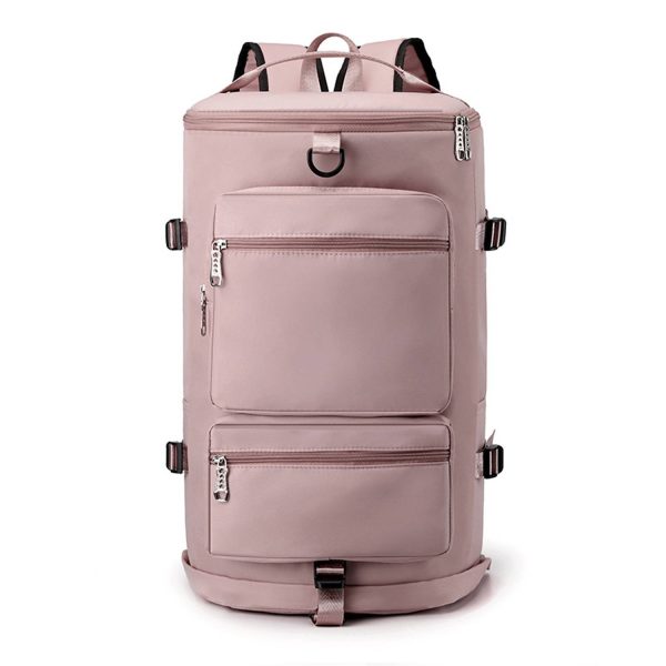 Waterproof Dry Wet Separation Nylon Duffel Backpack