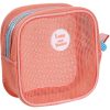 Mini Mesh Clear Zippered Toiletry Bag