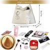 Canvas Zipper Pocket Crossbody Shoulder Bag
