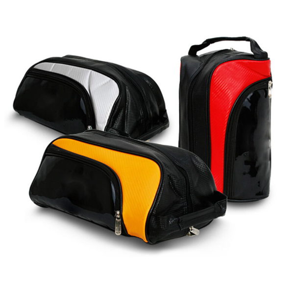PU Leather Dustproof Golf Shoe Bag