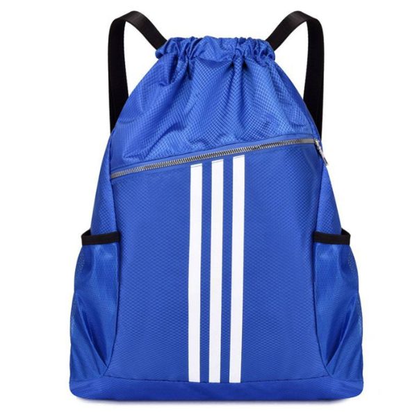 Large Capacity Polyester Drawstring Gym Backpack