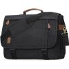 17 Inch Waterproof Canvas Laptop Crossbody Bag