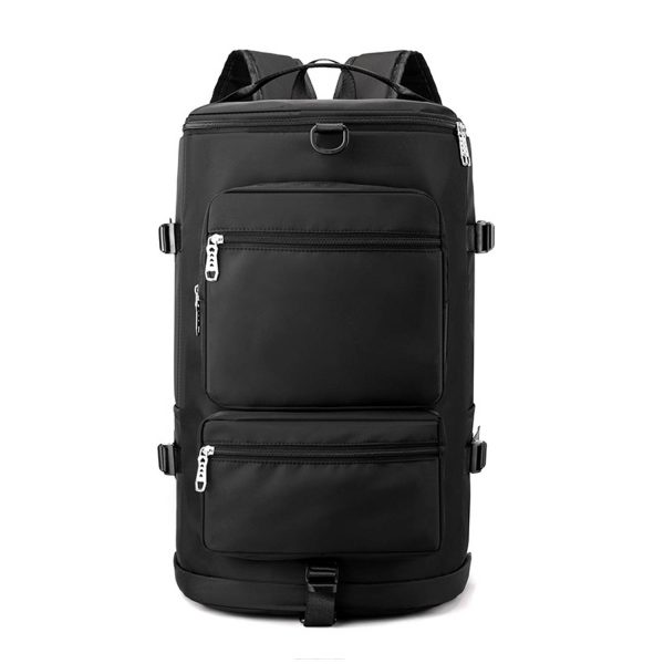 Waterproof Dry Wet Separation Nylon Duffel Backpack