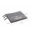 Mini Waterproof PU Leather Travel Storage Pouch