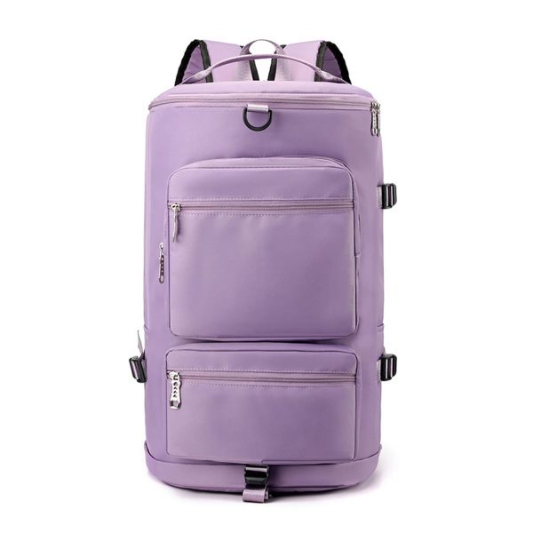 Waterproof Dry Wet Separation Nylon Duffel Backpack
