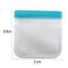 Resealable PEVA Frosted Storage Bag