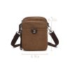 Detachable Shoulder Strap Canvas Crossbody Bag