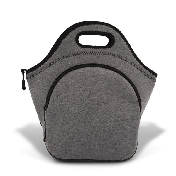 10L Thick Neoprene Insulated Lunch Tote Bag w/Pocket