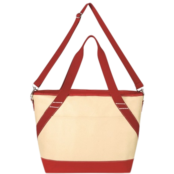 30L Canvas Insulated Cooler Lunch Bag
