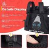 36L Waterproof Oxford Insulated Food Delivery Backpack