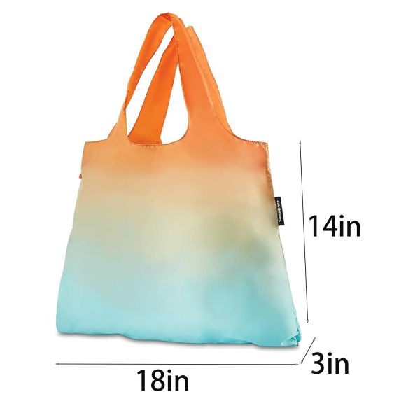 Foldable Polyester Tote Bag w/ Handle