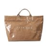 Clear PVC Cover Eco Paper Tote Bag