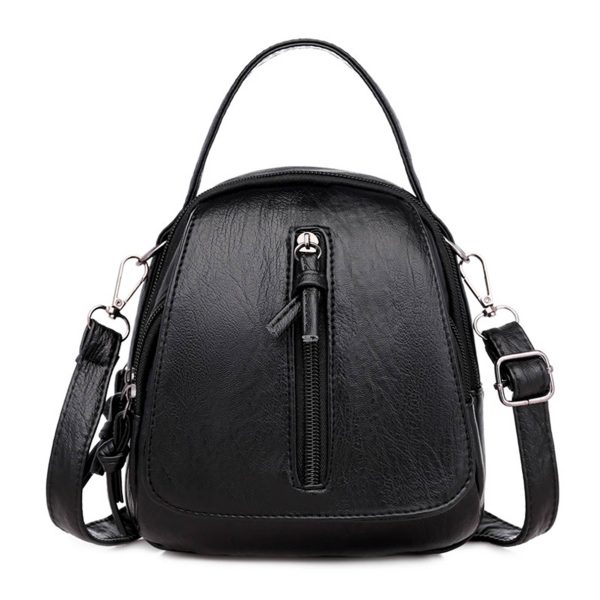 Women Genuine Leather Backpack Purse Travel Handbag College
