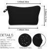 Waterproof Polyester Zipper Cosmetic Bag