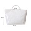 Clear PVC Cover Eco Paper Tote Bag